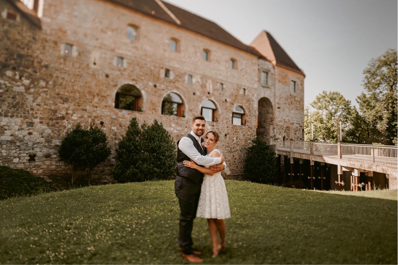 Ljubljana castle Dvor jezersek Wedding Photographer 5