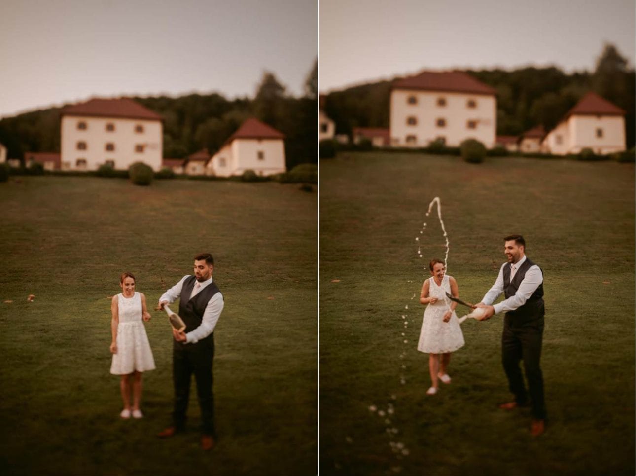 Ljubljana castle Dvor jezersek Wedding Photographer 79