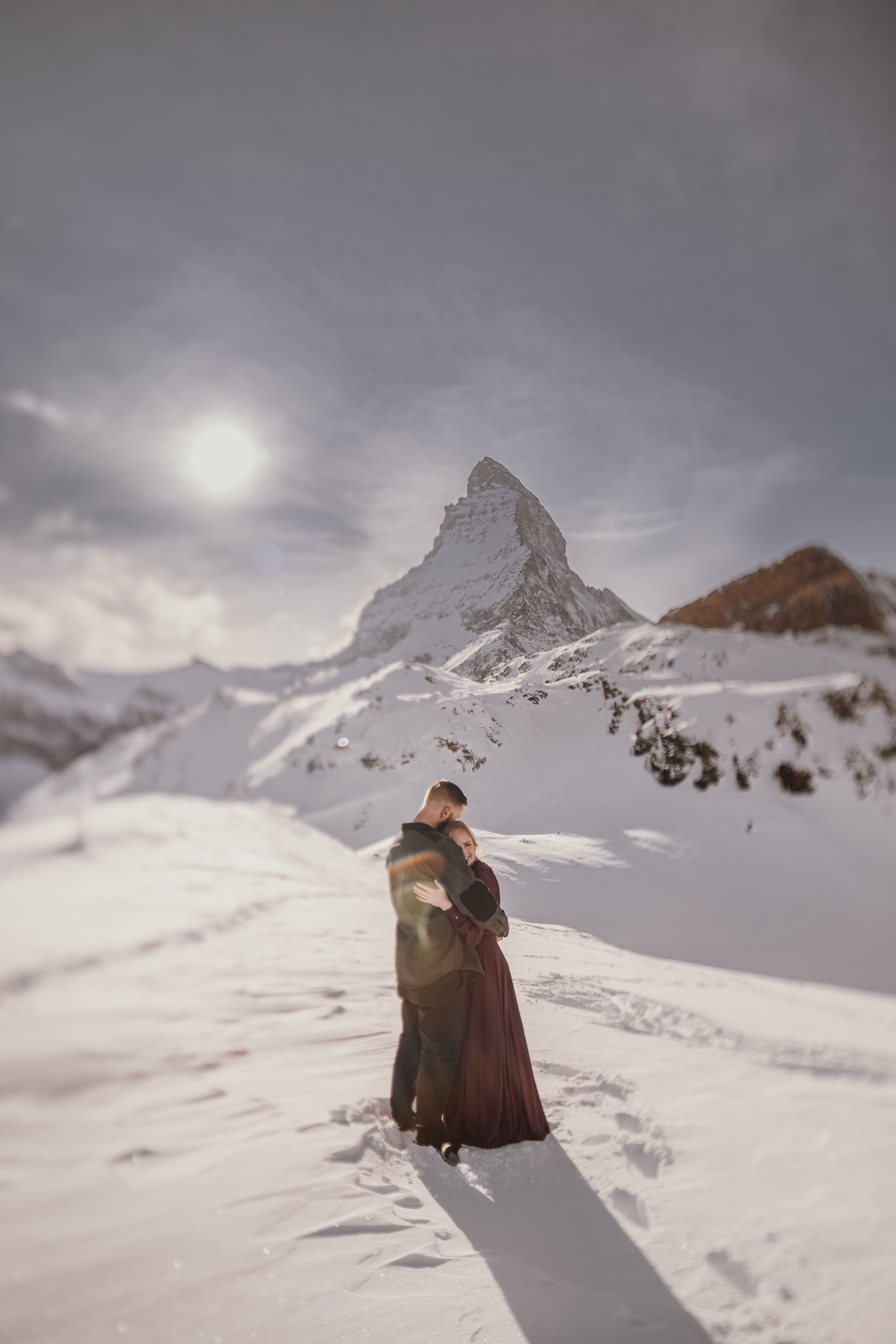 31 couple session matterhorn photographer elopement proposal
