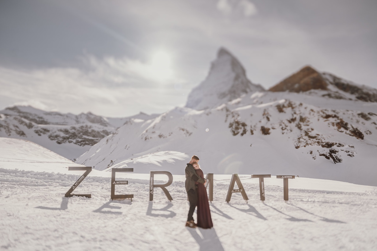 45 couple session matterhorn photographer elopement proposal