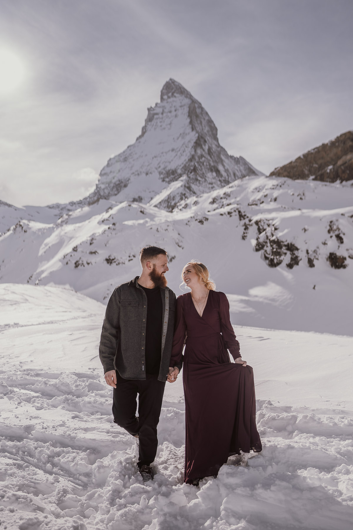 couple session photographer switzherland wedding zermatt