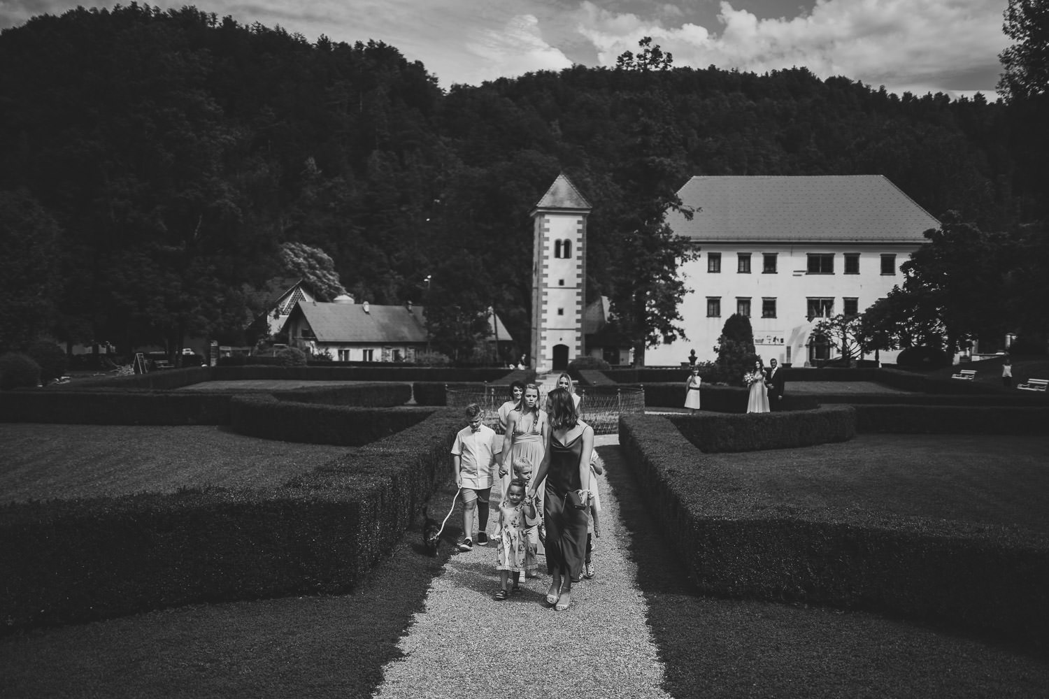 Slovenia Ljubljana Tivoli Svicarija Wedding Photographer