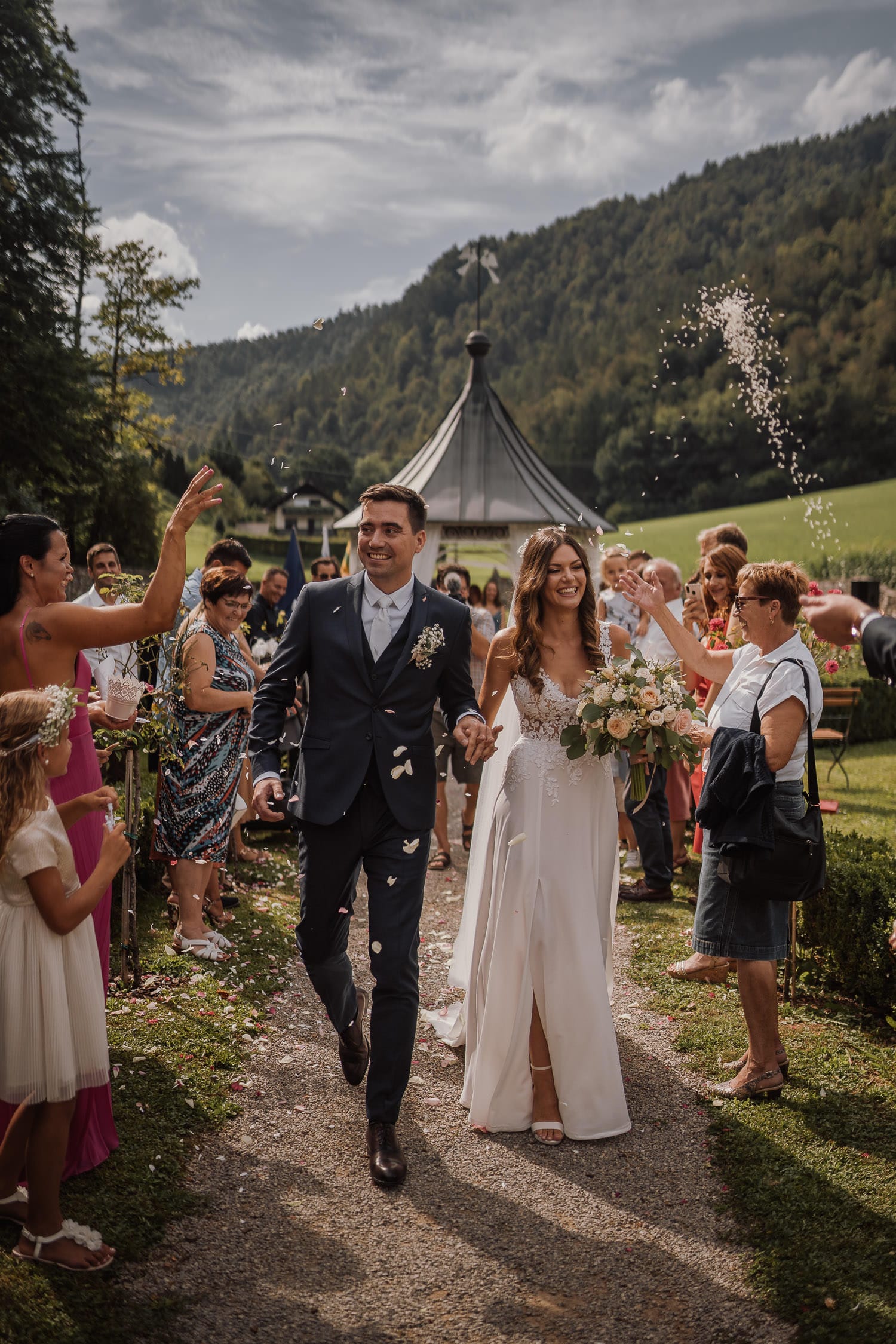 Slovenia Ljubljana Tivoli Svicarija Wedding Photographer