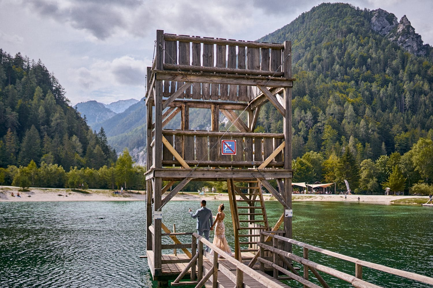 Kranjska Gora Lake Jasna Wedding Photographer