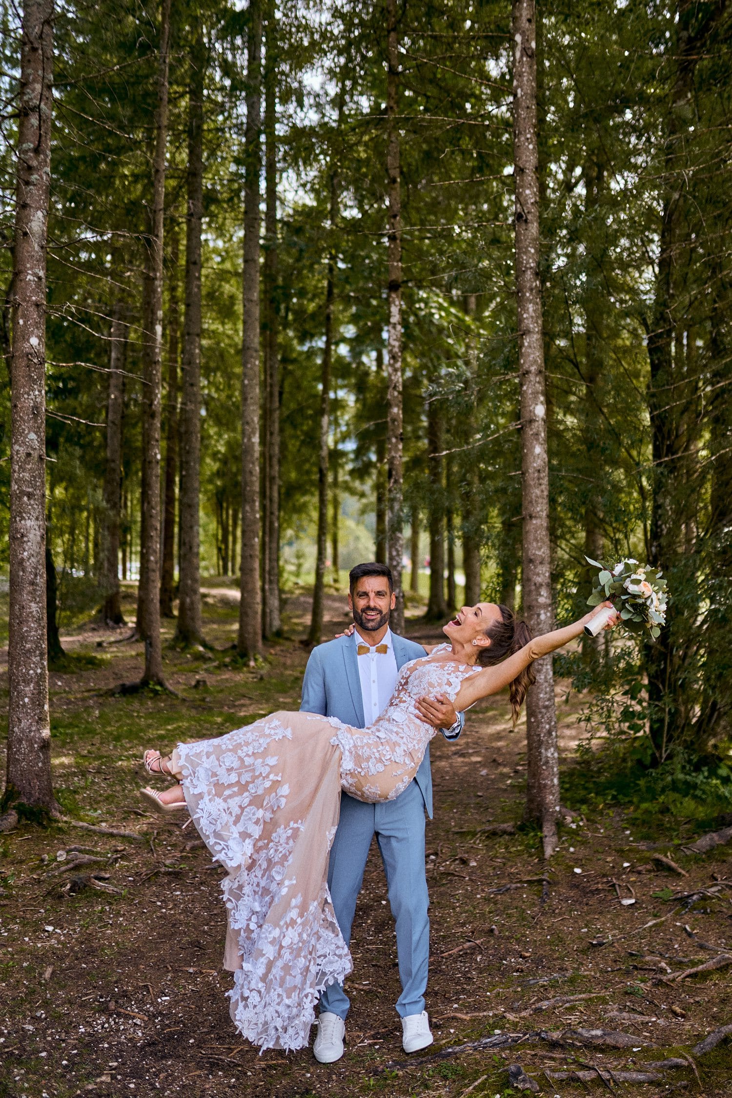 Kranjska Gora Lake Jasna Wedding Photographer