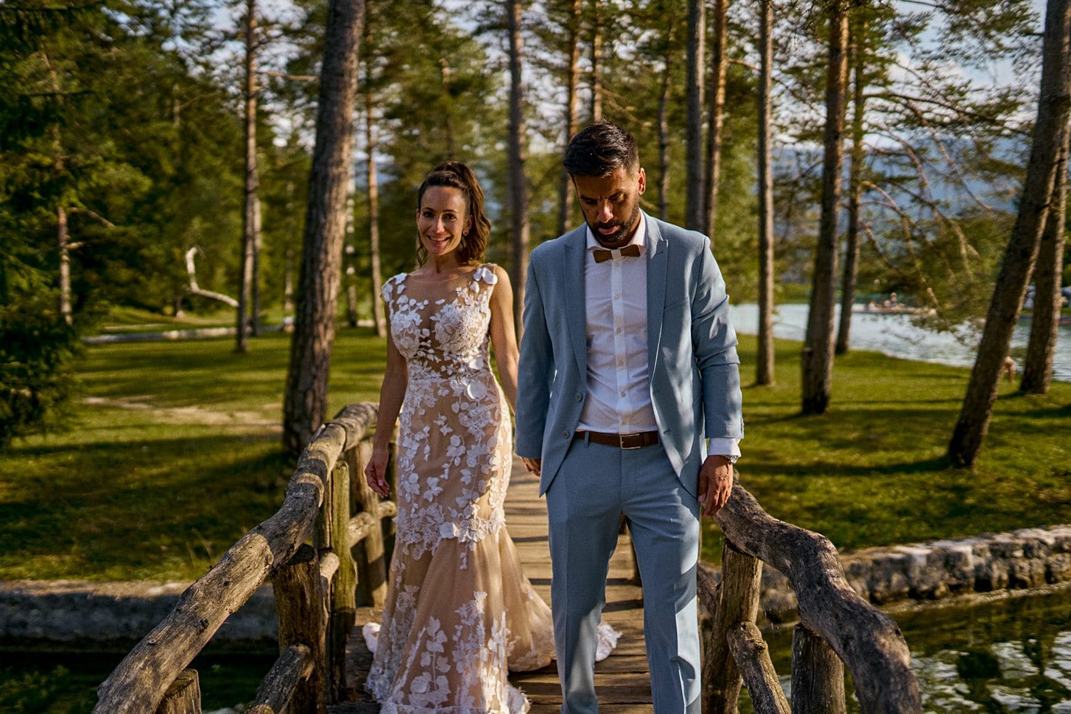 Kranjska Gora Lake Jasna Wedding Photographer