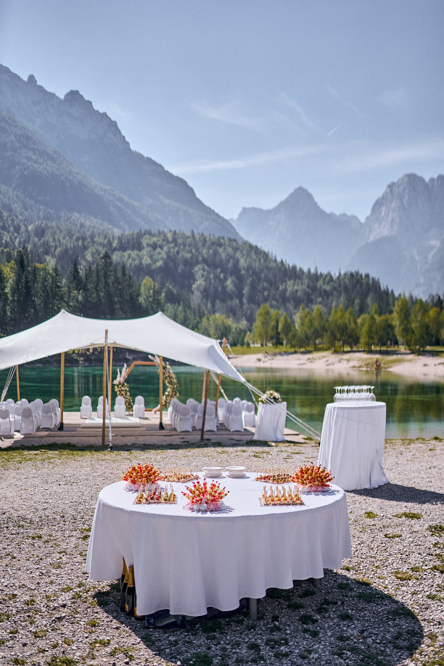 Kranjska Gora Lake Jasna Wedding Photographer