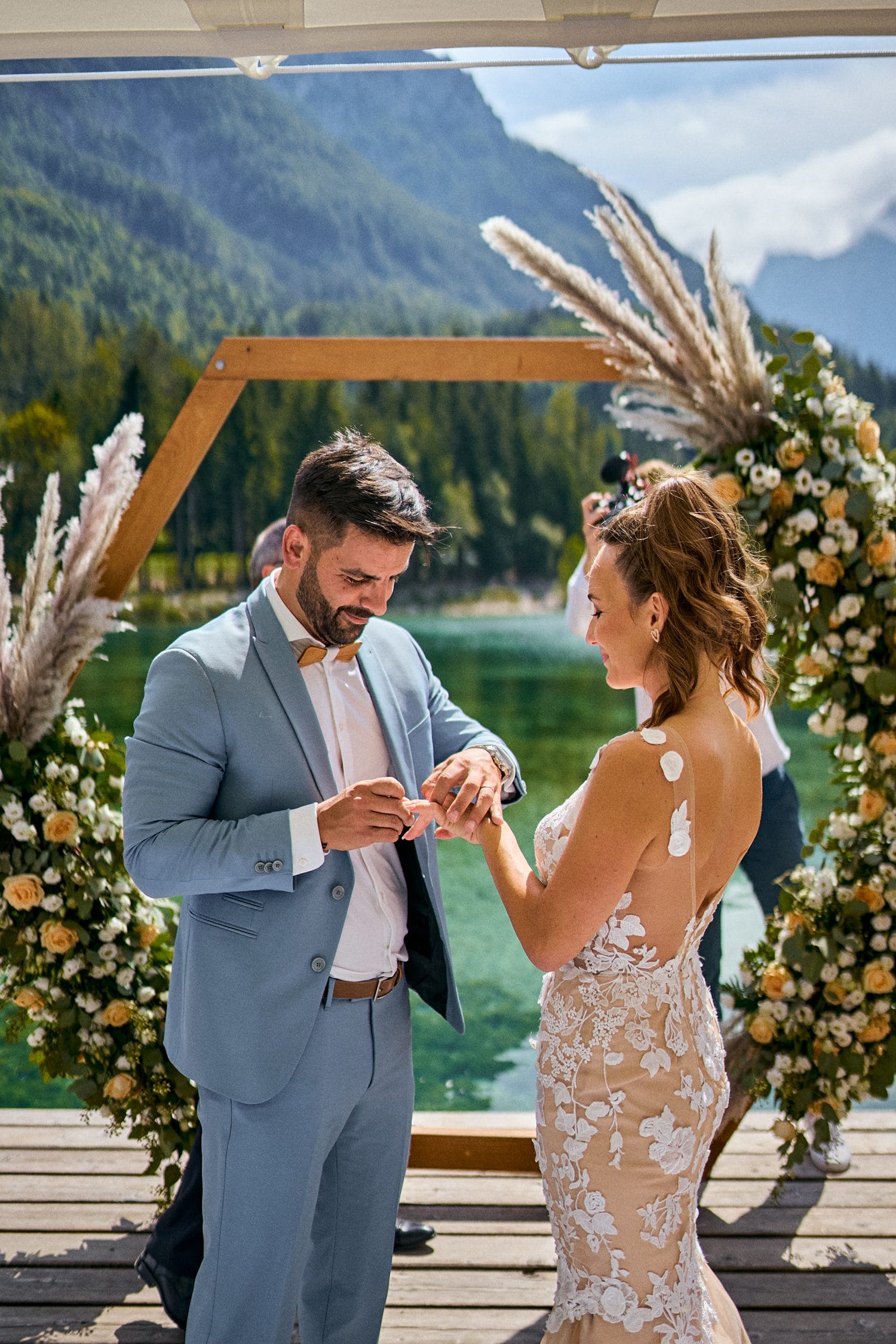 Kranjska Gora Lake Jasna Wedding Photographer