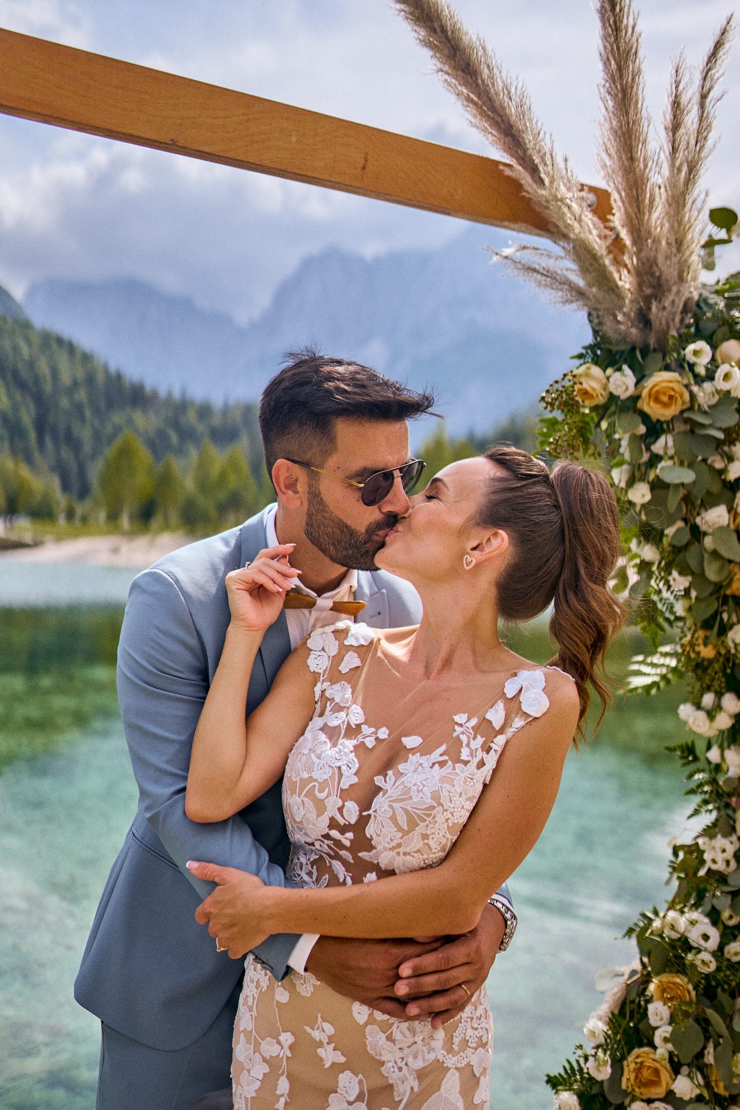 Kranjska Gora Lake Jasna Wedding Photographer