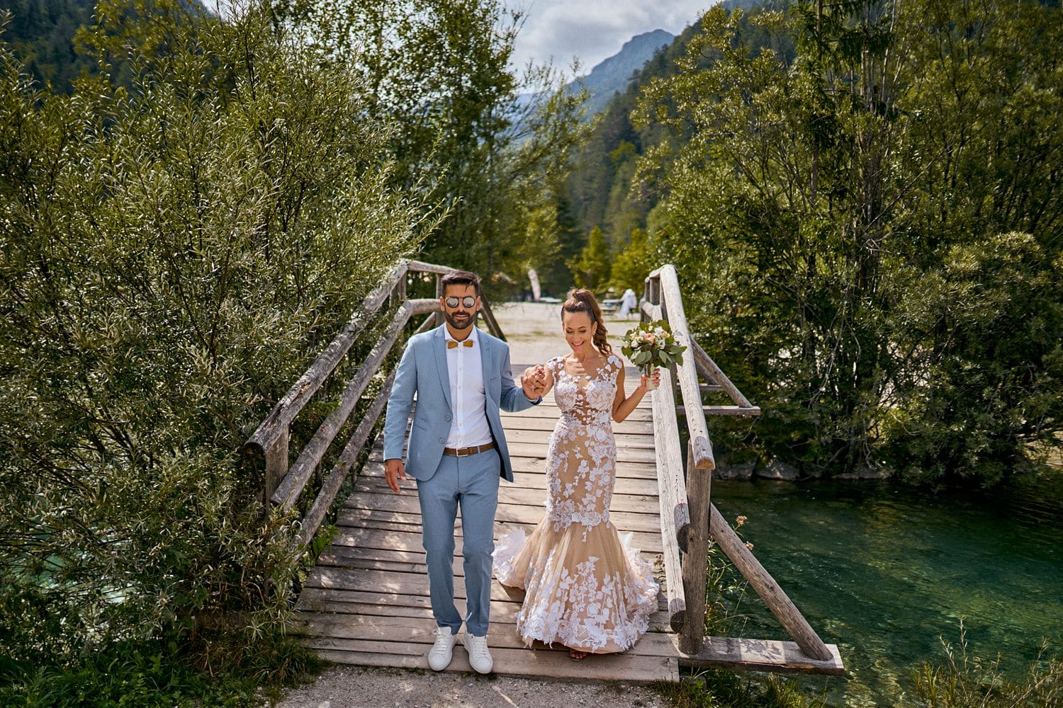 Kranjska Gora Lake Jasna Wedding Photographer
