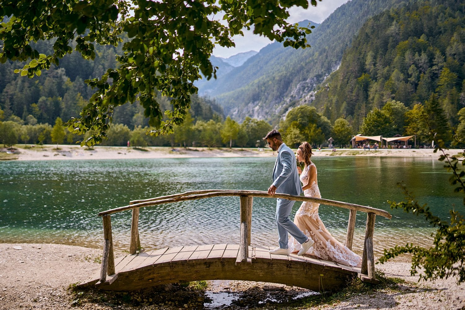 Kranjska Gora Lake Jasna Wedding Photographer